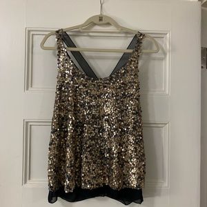 Fun & Unique Sequin Top!